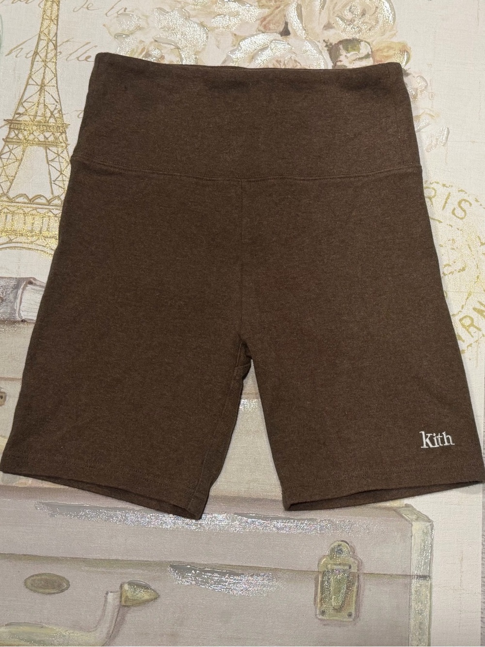 Kith Chocolate Brown High-Rise Bike Shorts
